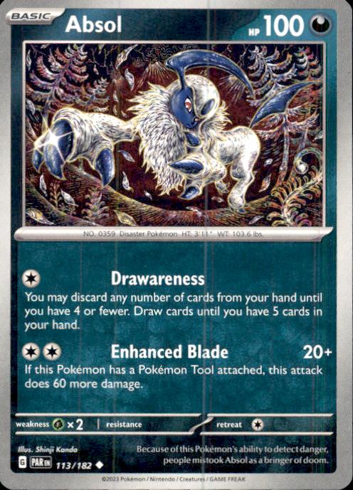 SV04: Paradox Rift- #113/182 Absol