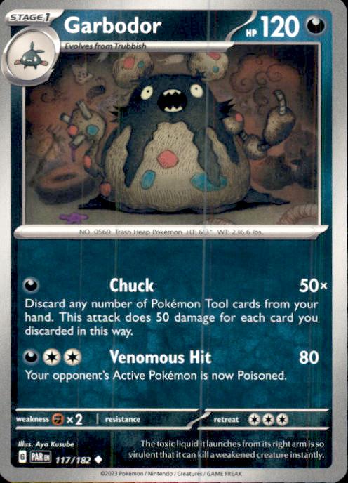 SV04: Paradox Rift- #117/182 Garbodor