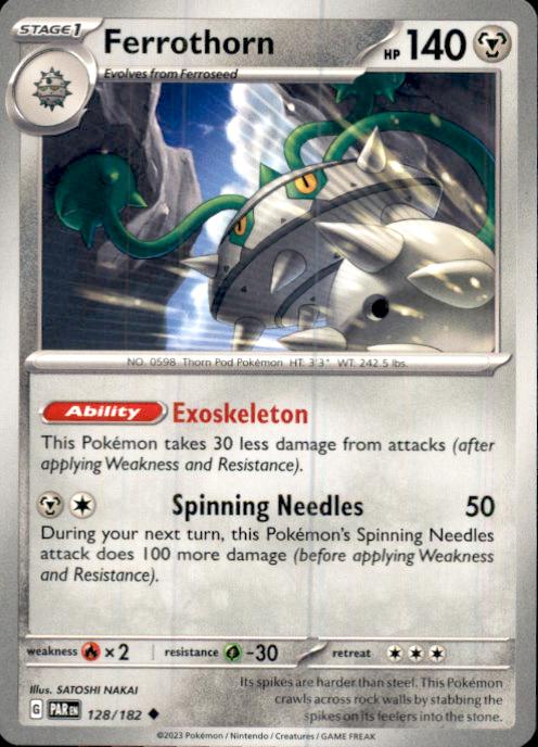 SV04: Paradox Rift- #128/182 Ferrothorn