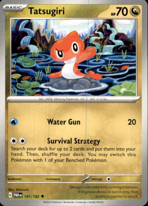 SV04: Paradox Rift- #141/182 Tatsugiri