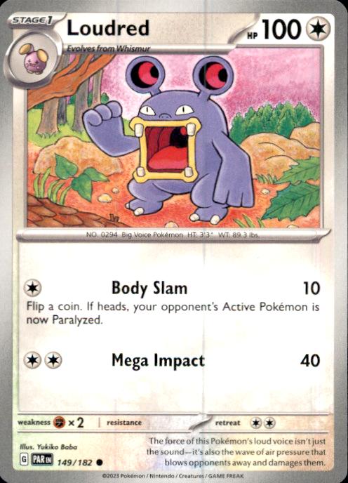 SV04: Paradox Rift- #149/182 Loudred