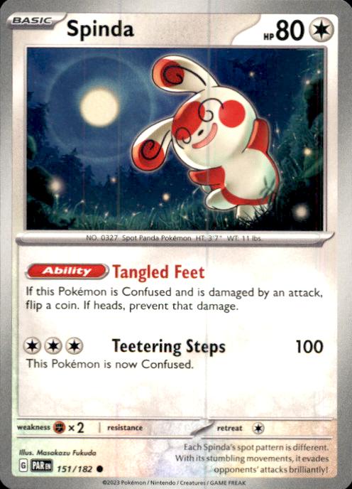 SV04: Paradox Rift- #151/182 Spinda