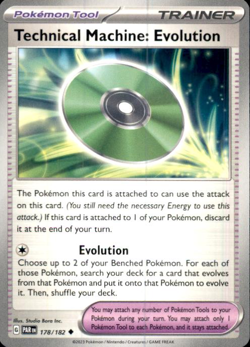 SV04: Paradox Rift- #178/182 Technical Machine: Evolution