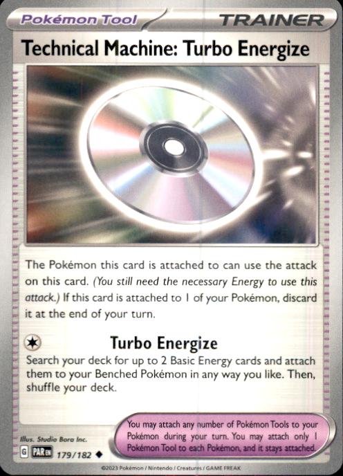 SV04: Paradox Rift- #179/182 Technical Machine: Turbo Energize