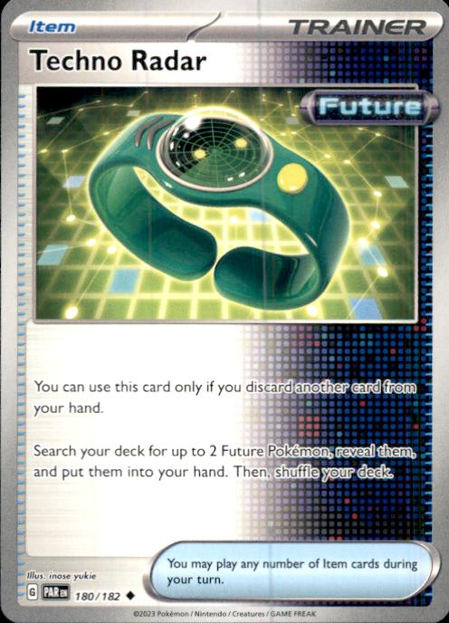 SV04: Paradox Rift- #180/182 Techno Radar