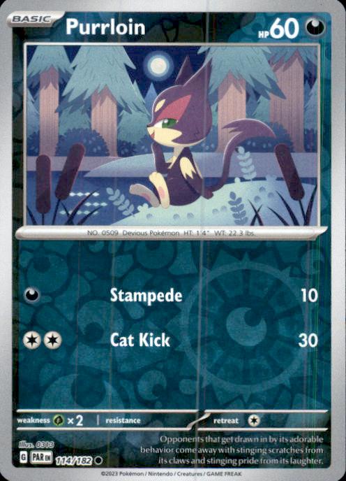 SV04: Paradox Rift- #114/182 Purrloin