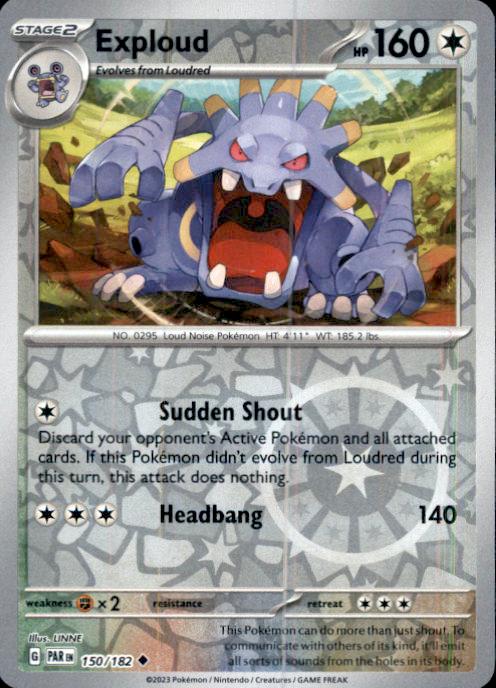 SV04: Paradox Rift- #150/182 Exploud