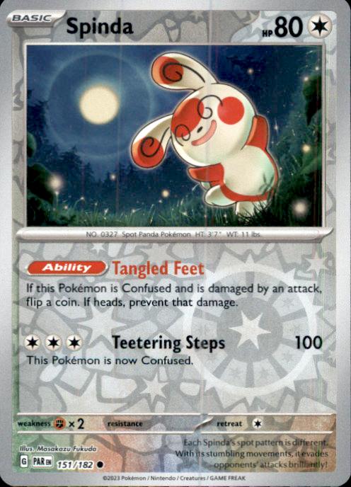 SV04: Paradox Rift- #151/182 Spinda