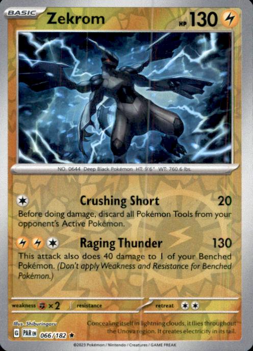 SV04: Paradox Rift- #066/182 Zekrom