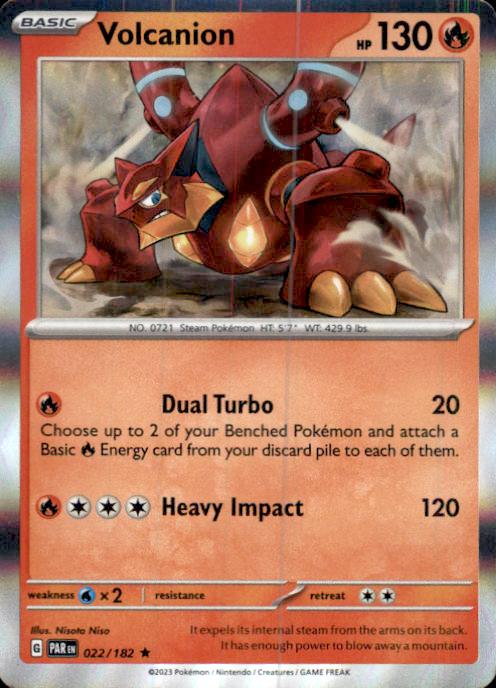 SV04: Paradox Rift- #022/182 Volcanion