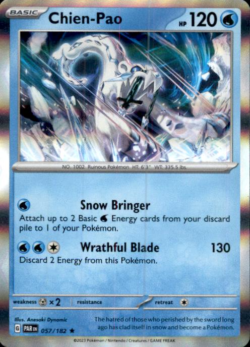 SV04: Paradox Rift- #057/182 Chien-Pao