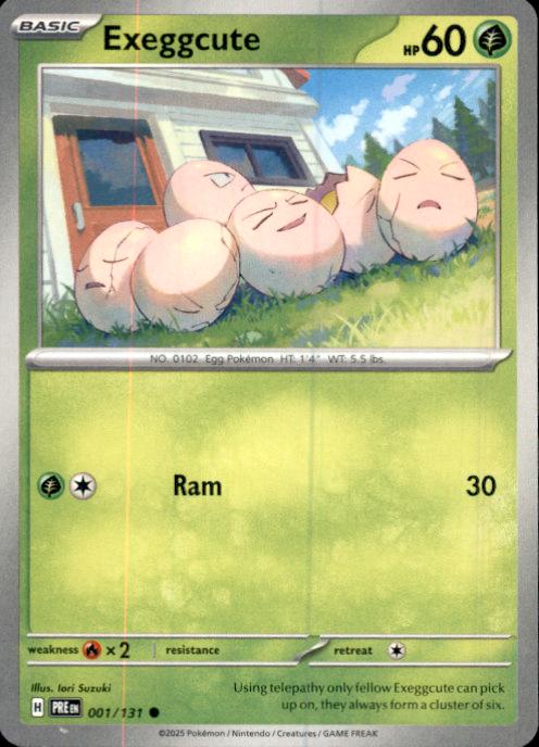 SV: Prismatic Evolutions- #001/131 Exeggcute