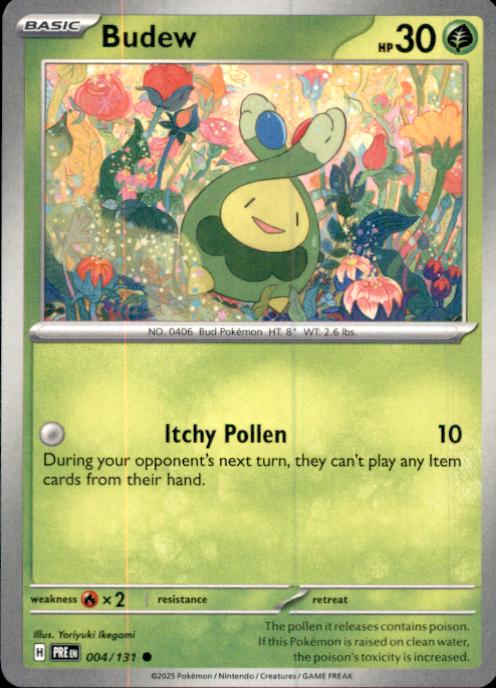 SV: Prismatic Evolutions- #004/131 Budew