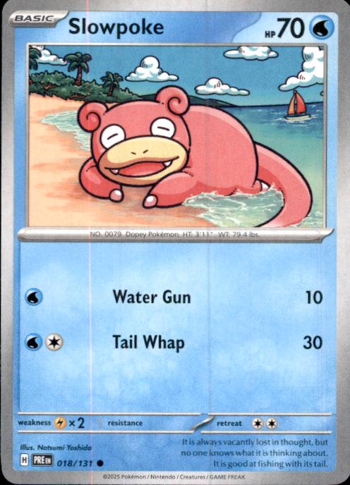 SV: Prismatic Evolutions- #018/131 Slowpoke