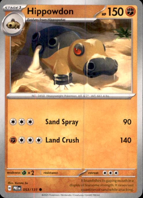 SV: Prismatic Evolutions- #053/131 Hippowdon