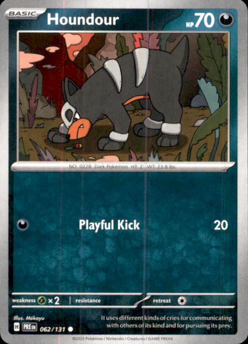 SV: Prismatic Evolutions- #062/131 Houndour
