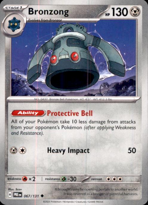 SV: Prismatic Evolutions- #067/131 Bronzong