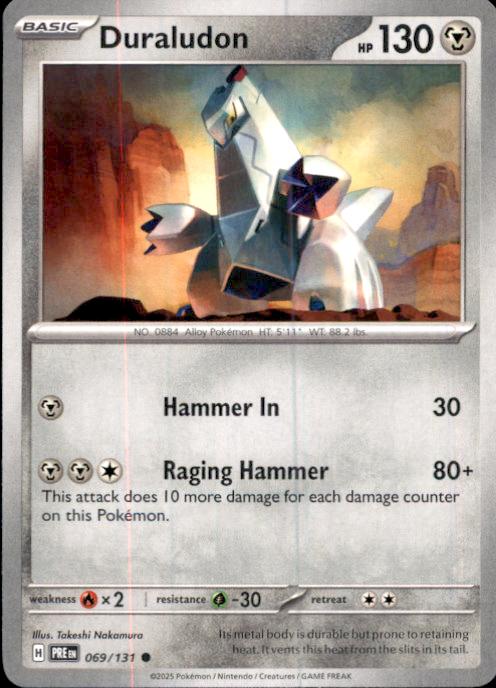 SV: Prismatic Evolutions- #069/131 Duraludon