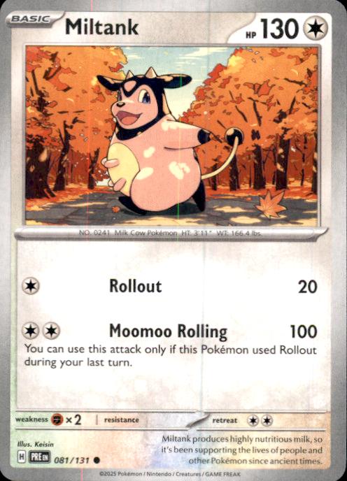 SV: Prismatic Evolutions- #081/131 Miltank