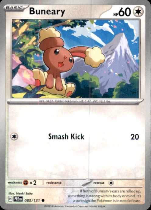 SV: Prismatic Evolutions- #083/131 Buneary