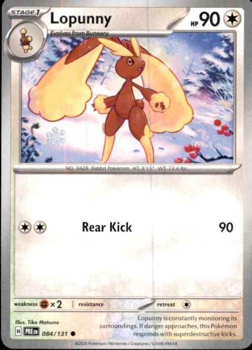 SV: Prismatic Evolutions- #084/131 Lopunny