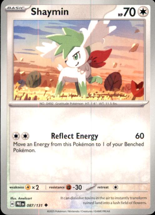 SV: Prismatic Evolutions- #087/131 Shaymin
