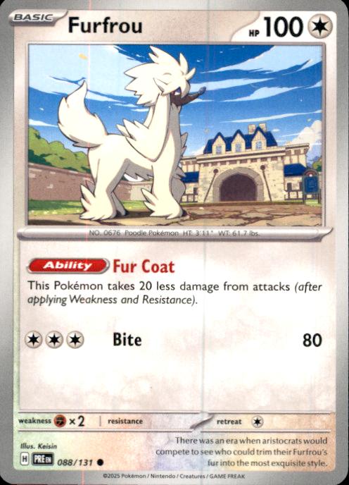 SV: Prismatic Evolutions- #088/131 Furfrou
