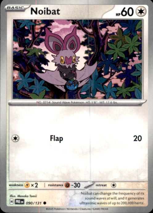 SV: Prismatic Evolutions- #090/131 Noibat