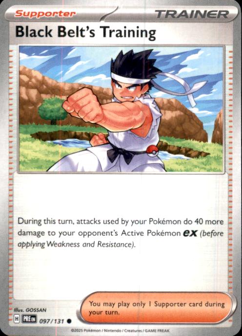 SV: Prismatic Evolutions- #097/131 Black Belt's Training