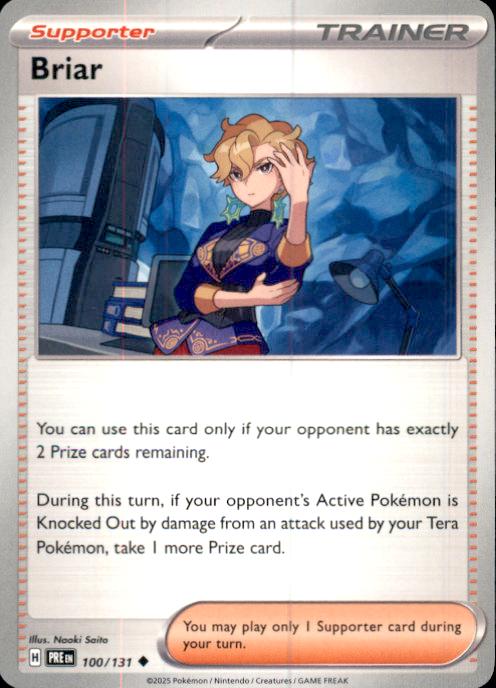 SV: Prismatic Evolutions- #100/131 Briar