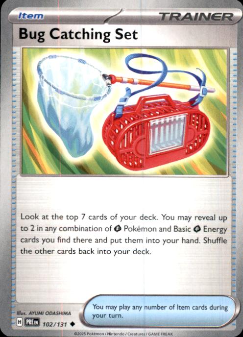 SV: Prismatic Evolutions- #102/131 Bug Catching Set
