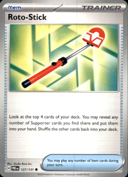 SV: Prismatic Evolutions- #127/131 Roto-Stick