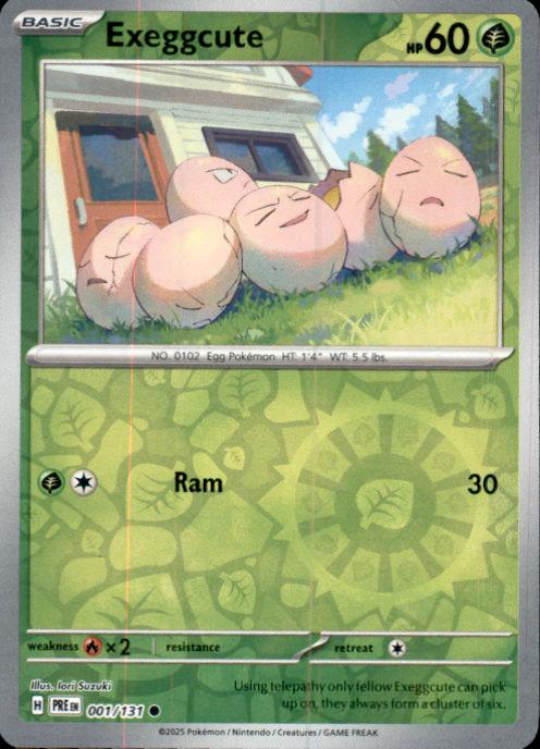 SV: Prismatic Evolutions- #001/131 Exeggcute