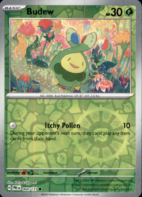 SV: Prismatic Evolutions- #004/131 Budew