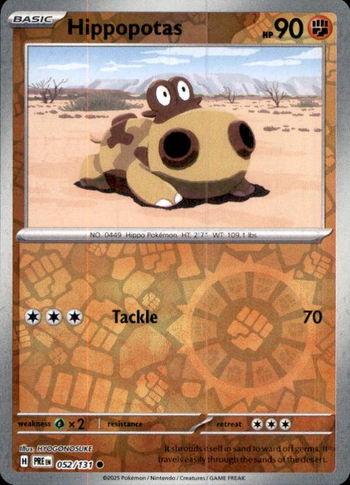 SV: Prismatic Evolutions- #052/131 Hippopotas