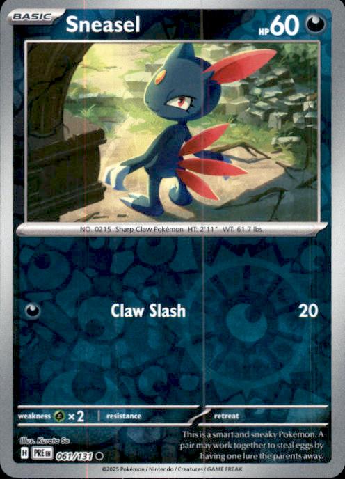 SV: Prismatic Evolutions- #061/131 Sneasel