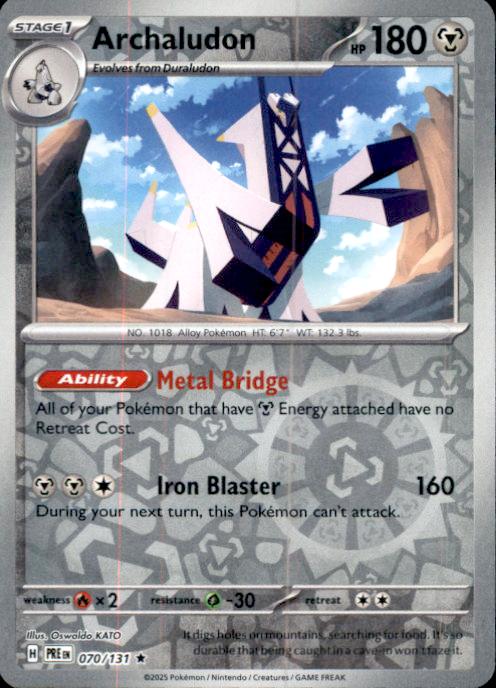 SV: Prismatic Evolutions- #070/131 Archaludon