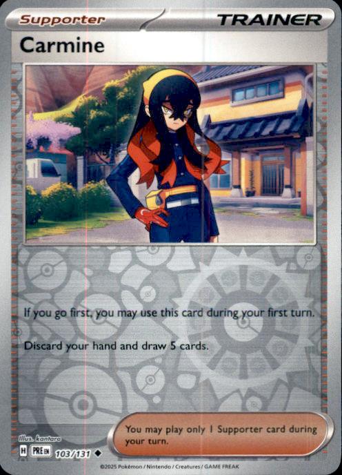 SV: Prismatic Evolutions- #103/131 Carmine