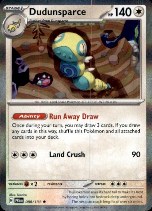 SV: Prismatic Evolutions- #079/131 Dunsparce