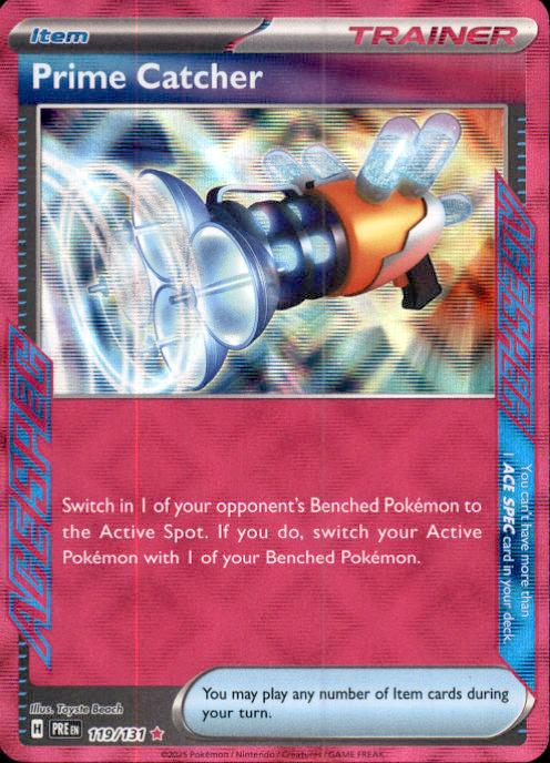 SV: Prismatic Evolutions- #119/131 Prime Catcher