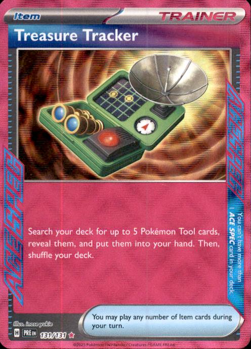 SV: Prismatic Evolutions- #131/131 Treasure Tracker