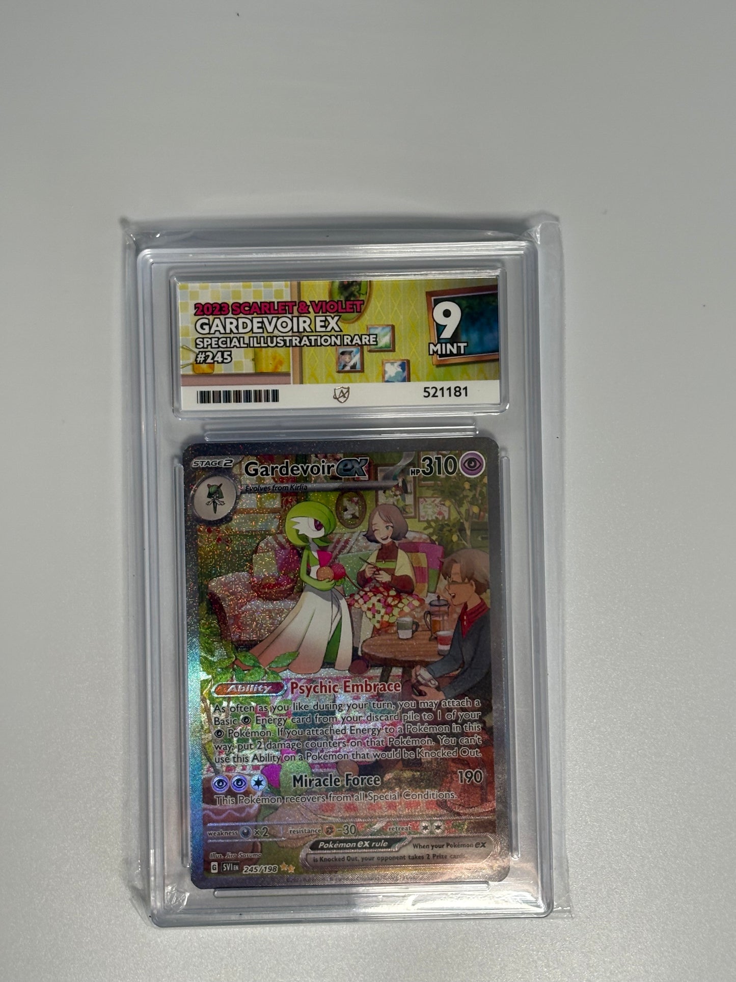 ACE Graded 9 Mint – Gardevoir EX Special Illustration Rare #245 (Scarlet & Violet 2023)