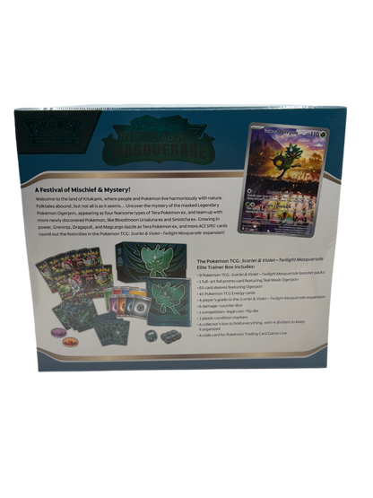 Pokémon TCG: Scarlet & Violet – Twilight Masquerade Elite Trainer Box (ETB)