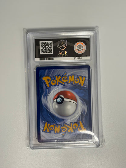 ACE Graded 8 NM/Mint – Eevee EX #174 (2023 Black Star Promo – Prismatic Evolutions Super Premium Collection)