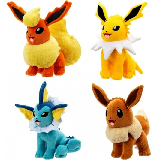 Pokemon 8" Eevee Ensemble 4-piece Multipack Plush