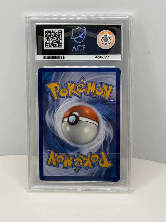 2024 Pokémon Stellar Crown – Zeraora Illustration Rare #151 – ACE Grading Gem Mint 10
