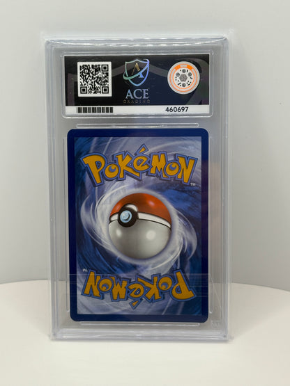 2025 Pokémon Black Star Promo – Team Rocket’s Wobbuffet #203 – ACE Grading Gem Mint 10