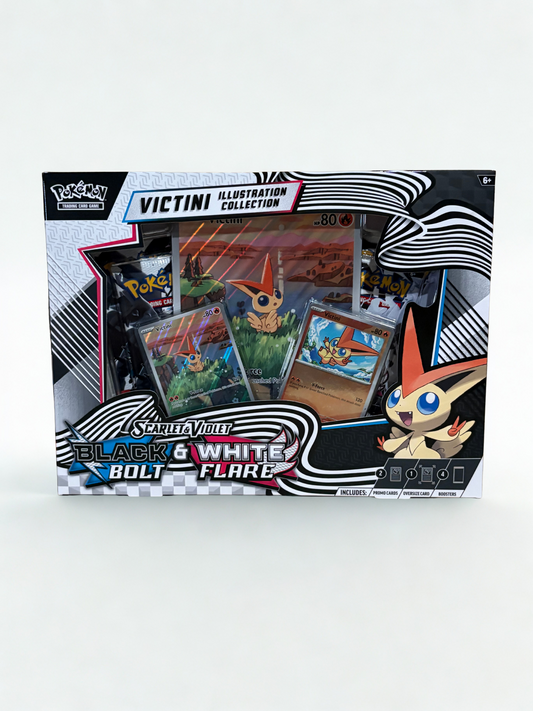 Pokémon TCG: Scarlet & Violet – Victini Illustration Collection (Black & White Bolt & Flare)